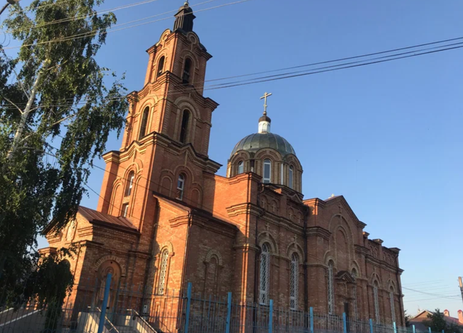 "Церковь Смоленской иконы Божией Матери" в г. Октябрьский Башкортостан