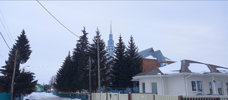 Мечеть в п. Туркменево в г. Октябрьский Башкортостан