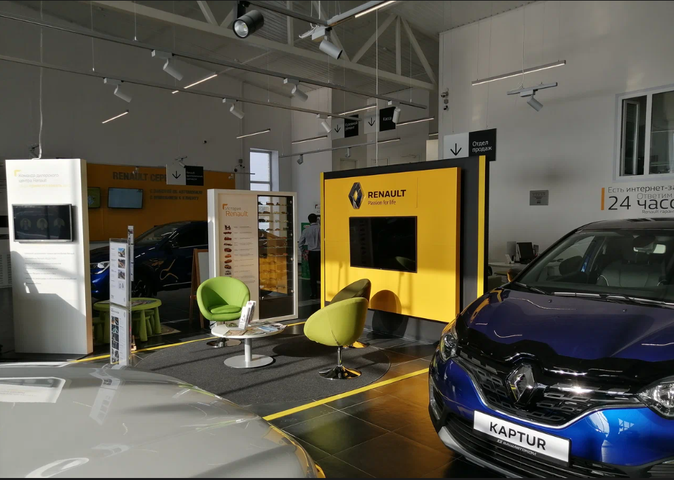 Автосалон "Башавтоком Renault" г. Октябрьский РБ